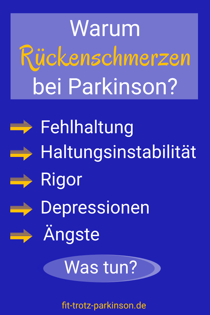 Parkinson Rückenschmerzen